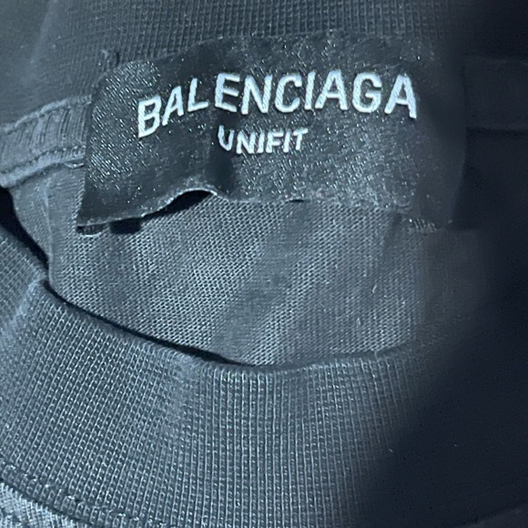 Balenciaga Black Garment Tag - Picture 3 of 4